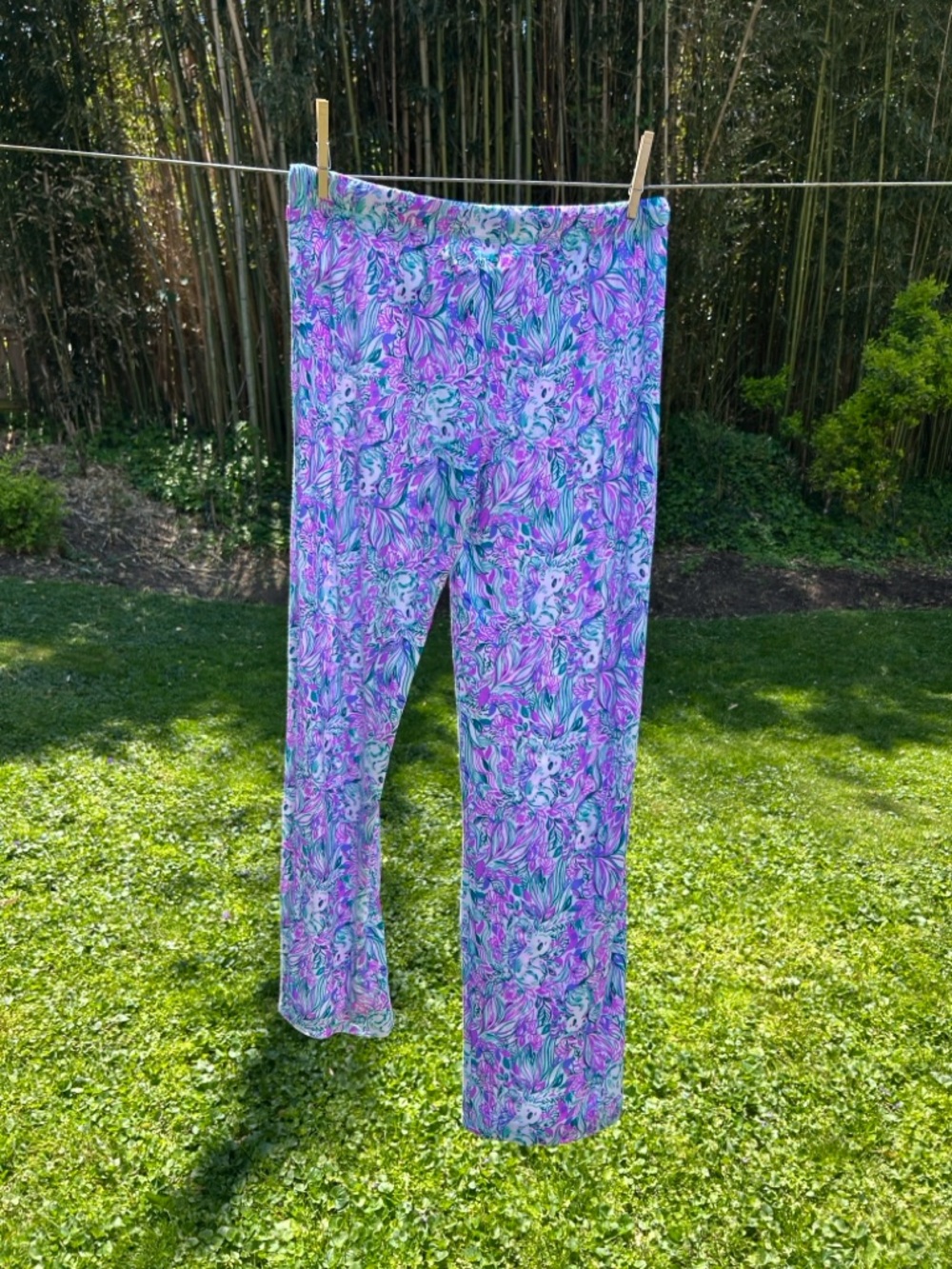 Lily Pulitzer Amethyst Gday Mate PajamaSet M - Picture 10 of 16